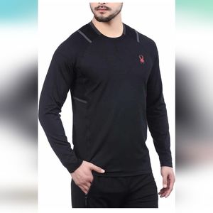 SPYDER NWOT Men's Baselayer | Size XL | Long Sleeve Shirt | Black